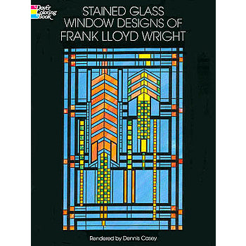 Stained Glass Window Designs of Frank Lloyd Wright