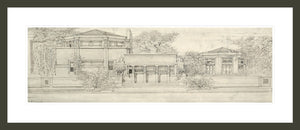 Archival Print - Home & Studio - 11" x 14" Framed.