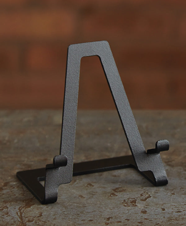 Small Black Metal Easel Display Stand 