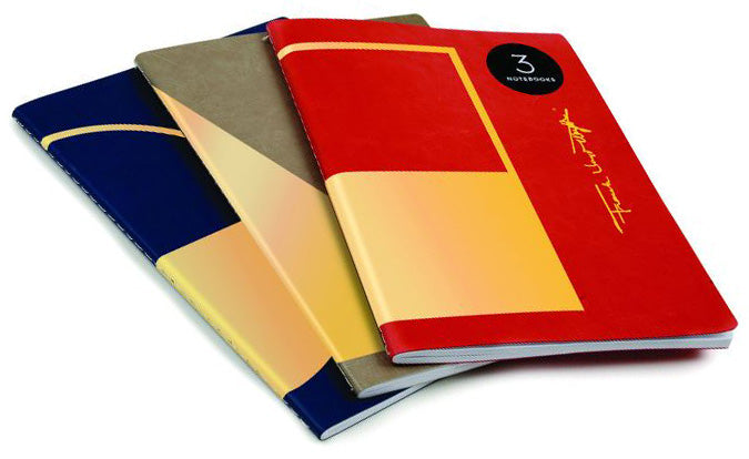 Set of 3 Frank Lloyd Wright Notebooks