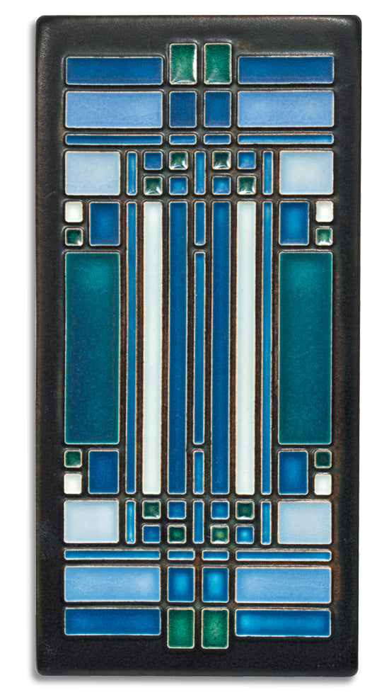 Turquoise Skylight Tile - 4" x 8"