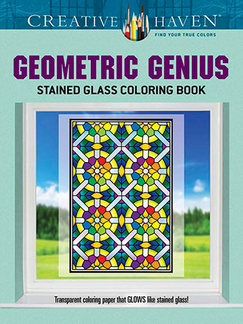 Coloring Book-Geometric Genius