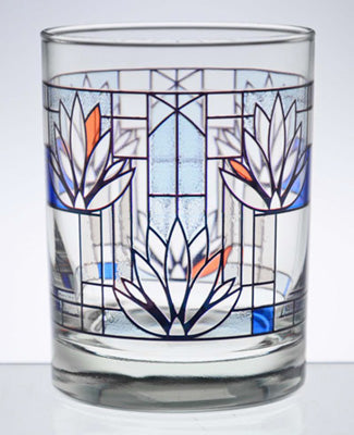 Frank Lloyd Wright 14oz Set of 4 drinking glasses – GawsyGallery