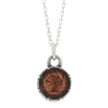 17" Gem Necklace, Rustic