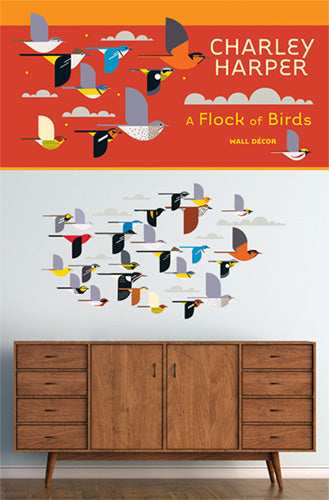 Wall Decals-Charley Harper Birds