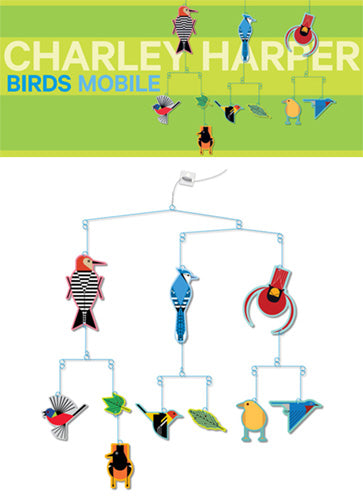 Charley Harper Birds Mobile