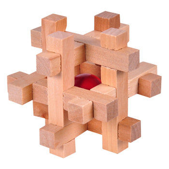 Frank Lloyd Wright Square Wood Puzzle