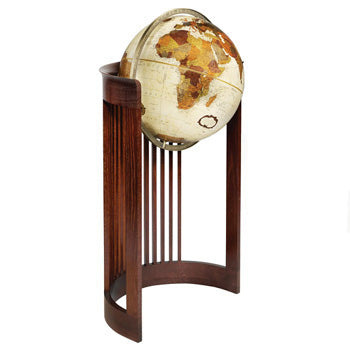 Barrel Floor Globe.