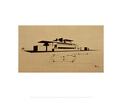 Robie House 16x20 print
