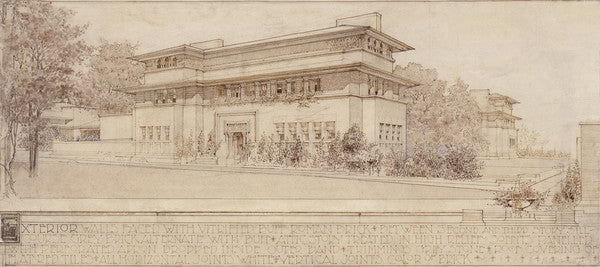Archival Print - Heller House - 8" x 10"