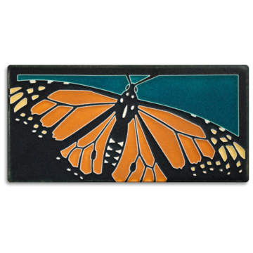 Monarch - Turquoise Tile - 4" x 8"