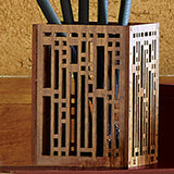 Pen Holder Robie House Stars & Moonbeams