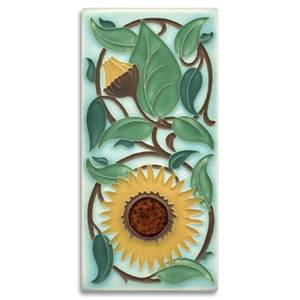 Sunflower Tile - 4" x 8"