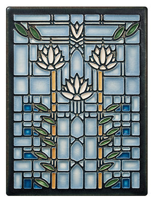Waterlilies Tile - 8" x 6"