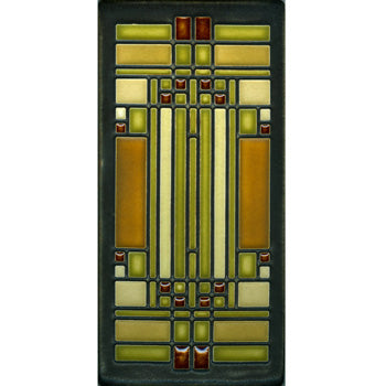 Oak Park Studio Skylight Brown Tile - 4" x 8"