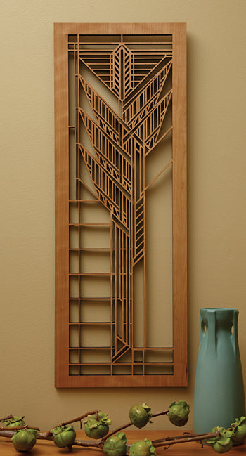 Dana Sumac Single Element Wood Panel.