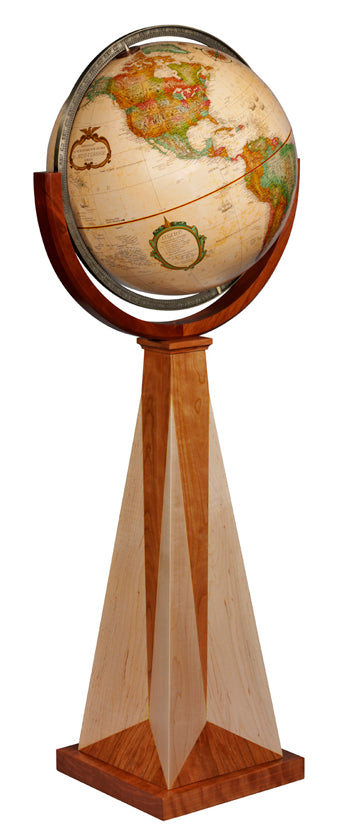 Obelisk Floor Globe.