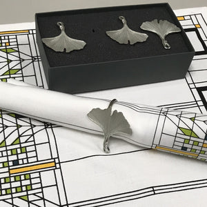 Napkin Rings-Ginkgo Leaves