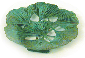Ginkgo Leaves Plate Small