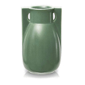 Two Buttress Vase - Teco Green
