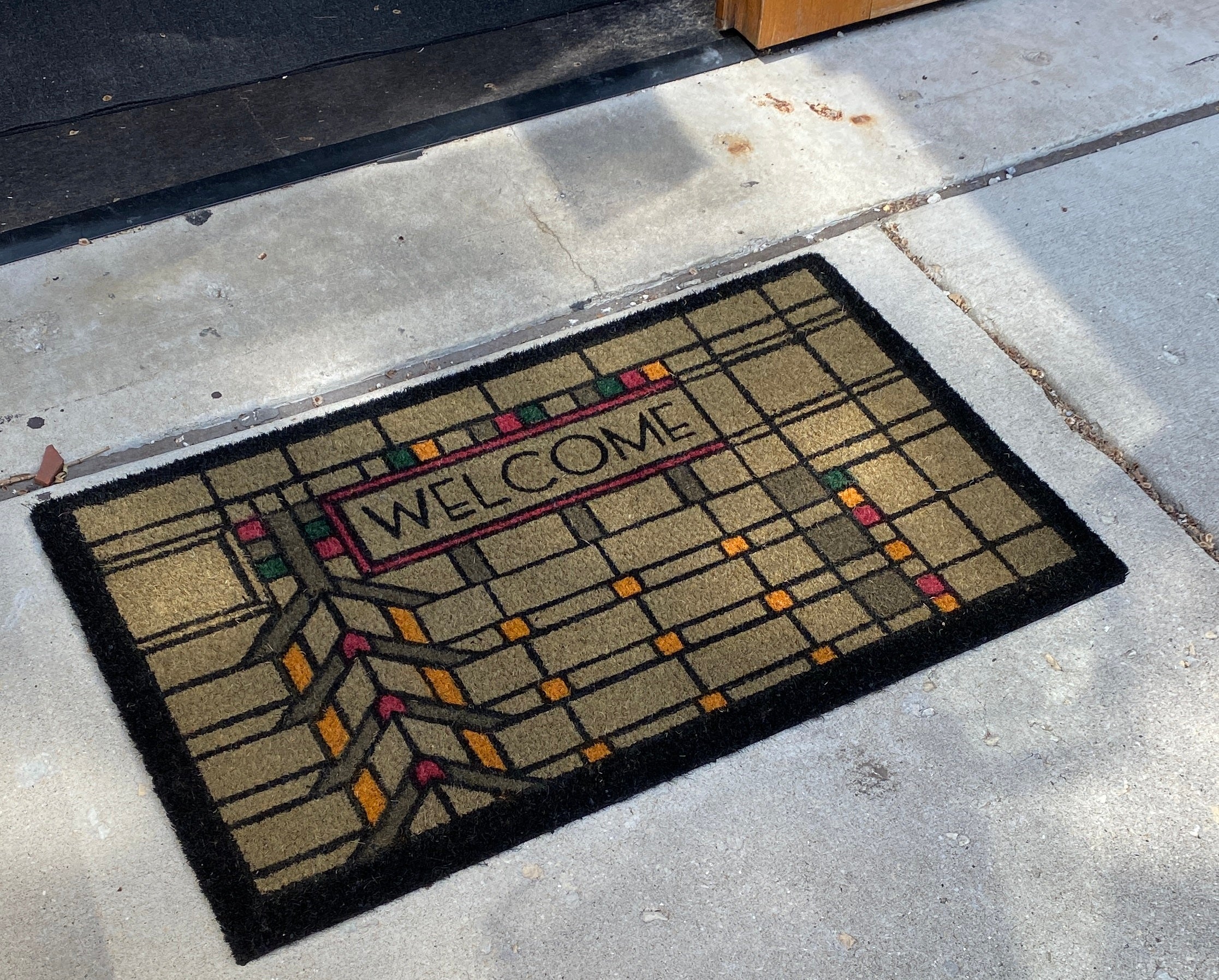 Red Barrel Studio Rumford Welcome Floret Doormat