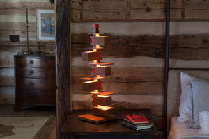 Taliesin Table Lamp 3 - Cherry.