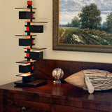 Taliesin Table Lamp 3 - Walnut.