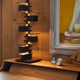 Taliesin Table Lamp 3 - Walnut.