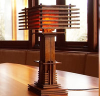 Mid-Century Arts & Crafts Table Lamp.