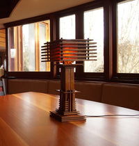 Mid-Century Arts & Crafts Table Lamp.