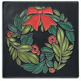 Wreath Tile - 6" x 6"