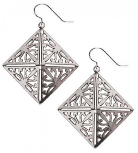 Wrought Iron Acanthus Earrings