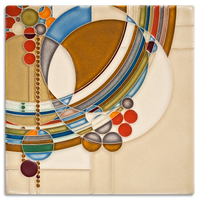 March Balloons - Parade Tile - 8" x 8"