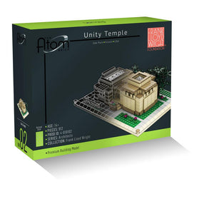 Unity Temple Atom Brick Building Kit.