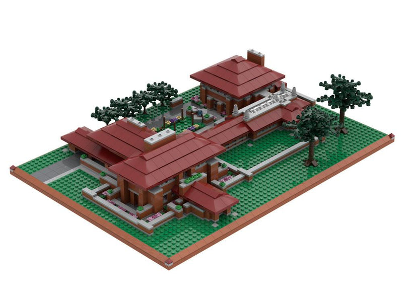 Darwin D. Martin House Atom Brick Building Kit.