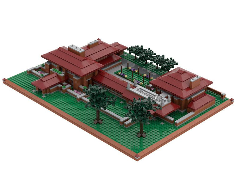 Darwin D. Martin House Atom Brick Building Kit.