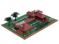 Darwin D. Martin House Atom Brick Building Kit.