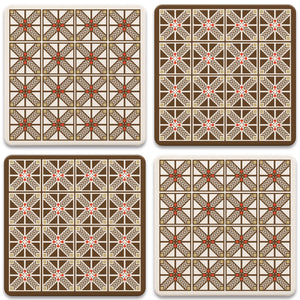 Robie Sconce Coasters - Set/4