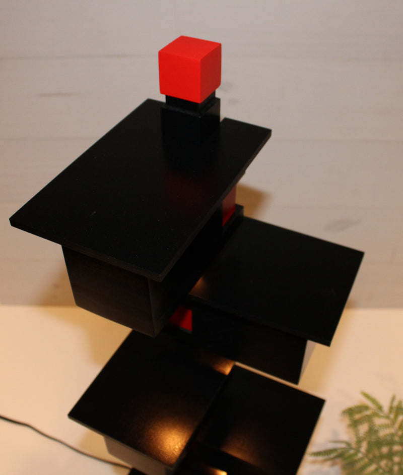 Taliesin Table Lamp 3 - Black Stain.