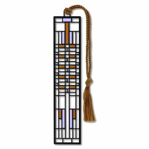 Frank Lloyd Wright Lawrence Dana House Metal Bookmark