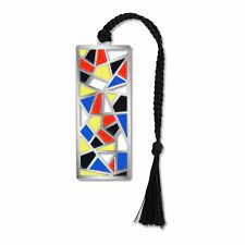 Bauhaus Style -  Metal Bookmark