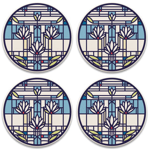 Waterlilies Coasters - Set/4