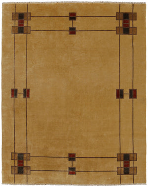 Prairie Border -  Wool Area Rugs.