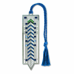Prairie School Metal Bookmark