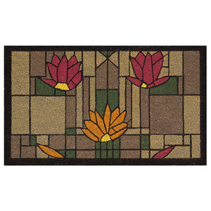 Waterlilies  - Colorful  Door Mat