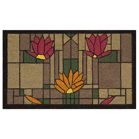 Waterlilies  - Colorful  Door Mat