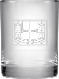 Double On The Rocks Glass Tumbler - Robie House, One Piece
