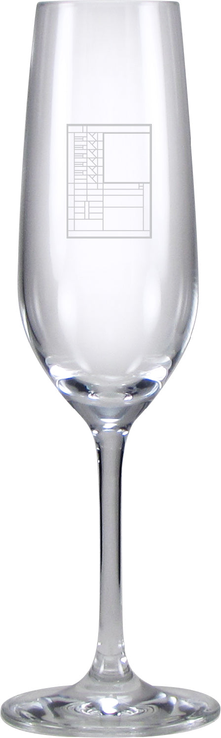 Champagne Flutes - Bach House,Set of 2