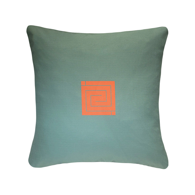 Pillow Cover - Imperial Hotel - Teal  20" x 20"