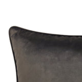 Pillow - Textile Block - Velvet Quilted/Embroidery - Olive  - 20" x 20"